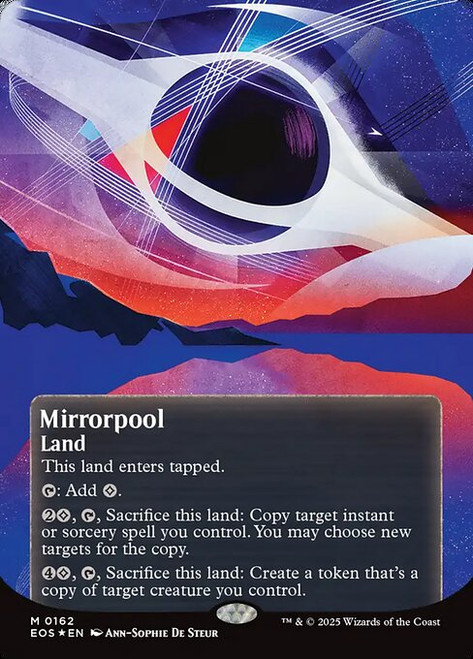 Mirrorpool (EOS) (GalaxyFoil) (Borderless) (#162)