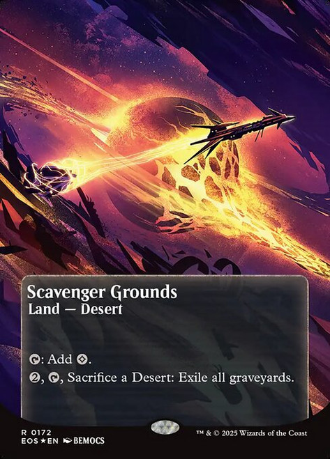 Scavenger Grounds (EOS) (GalaxyFoil) (Borderless) (#172)