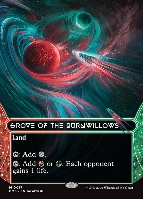 Grove of the Burnwillows (EOS) (Foil) (Borderless) (#17)