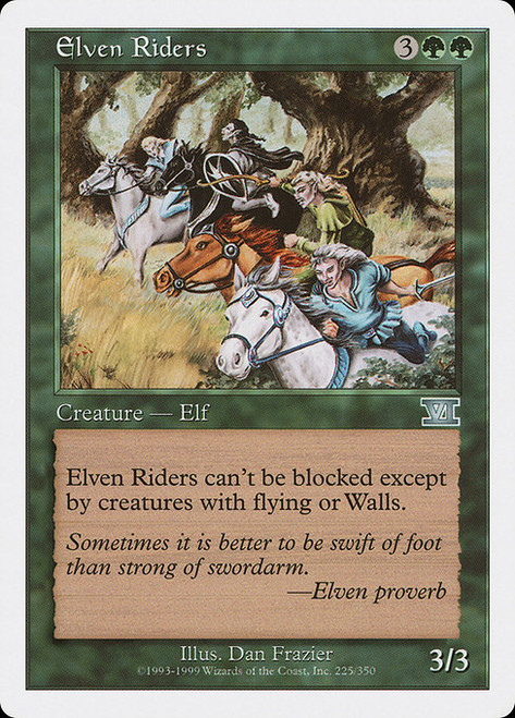 Elven Riders (6ED) (#225)