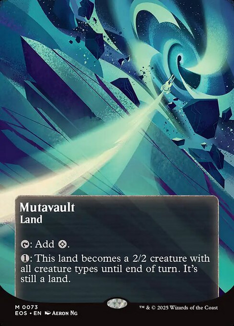 Mutavault (EOS) (Foil) (Borderless) (#73)