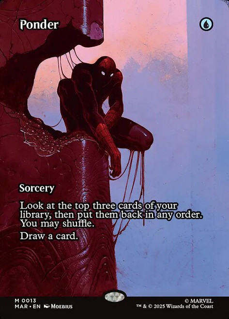 Ponder (MAR) (Foil) (Borderless) (#13)