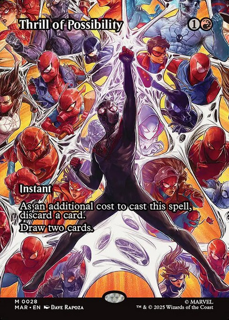 Thrill of Possibility (MAR) (Foil) (Borderless) (#28)