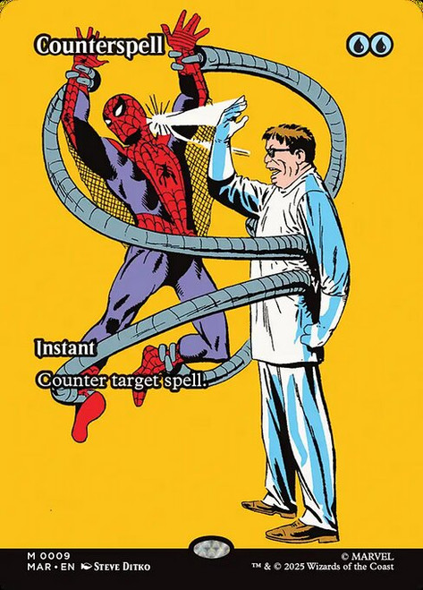 Counterspell (MAR) (Foil) (Borderless) (#9)