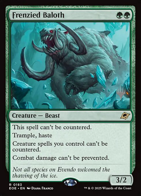 Frenzied Baloth (PEOE) (#183p)