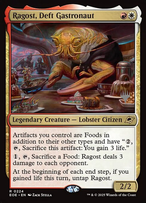 Ragost, Deft Gastronaut (PEOE) (Foil) (#224p)