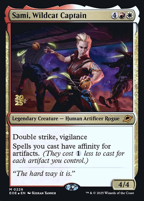 Sami, Wildcat Captain (PEOE) (Foil) (#226s)