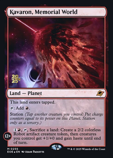 Kavaron, Memorial World (PEOE) (Foil) (#255s)