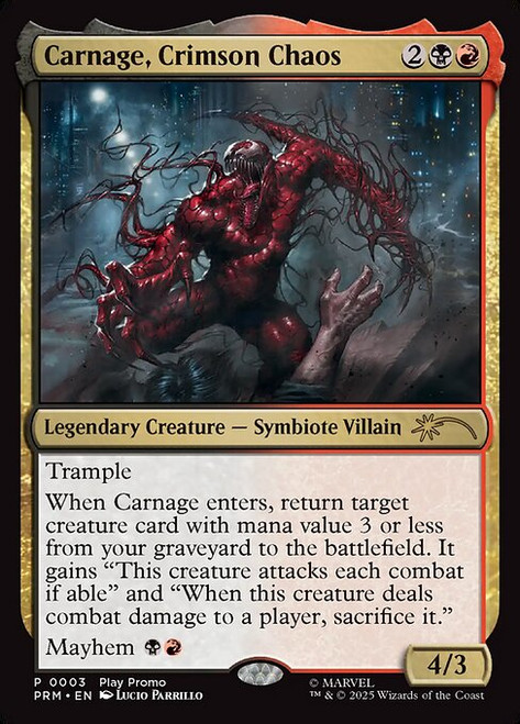 Carnage, Crimson Chaos (PSPM) (Foil) (#3b)