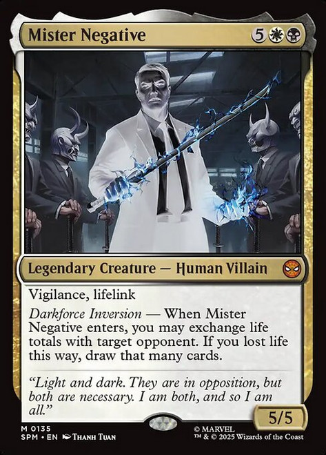 Mister Negative (SPM) (Foil) (#135)