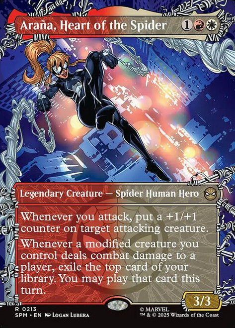 Araña, Heart of the Spider (SPM) (Foil) (Borderless) (#213)