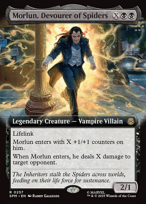 Morlun, Devourer of Spiders (SPM) (Extended Art) (#257)