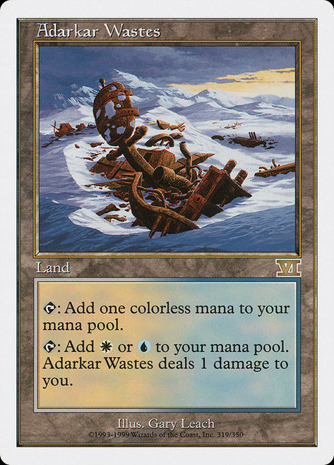 Adarkar Wastes (6ED) (#319)