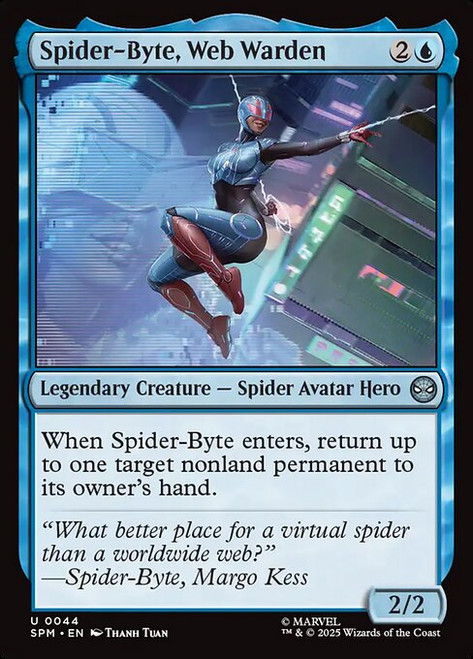 Spider-Byte, Web Warden (SPM) (Foil) (#44)