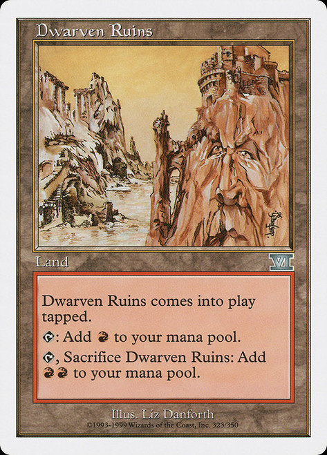 Dwarven Ruins (6ED) (#323)