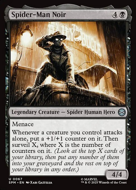 Spider-Man Noir (SPM) (Foil) (#67)