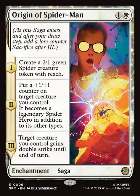 Origin of Spider-Man (SPM) (Foil) (#9)