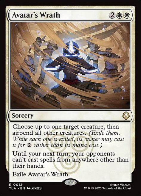 Avatar's Wrath (TLA) (Foil) (#12)