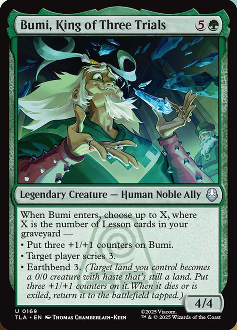 Bumi, King of Three Trials (TLA) (Foil) (#169)