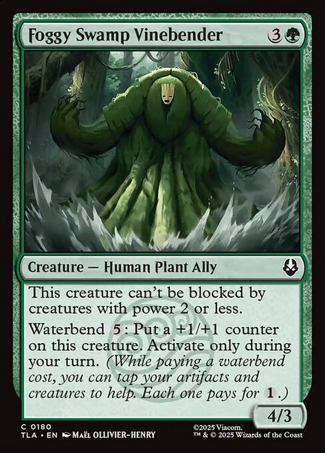 Foggy Swamp Vinebender (TLA) (Foil) (#180)