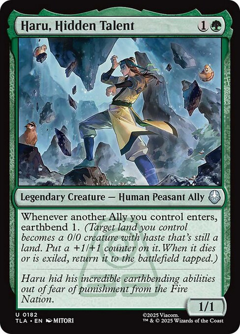 Haru, Hidden Talent (TLA) (Foil) (#182)