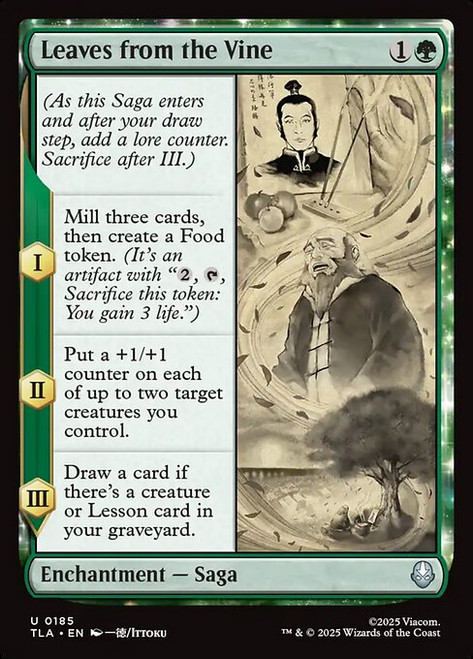 Leaves from the Vine (TLA) (Foil) (#185)