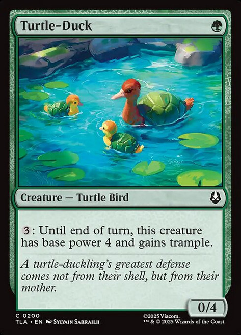 Turtle-Duck (TLA) (Foil) (#200)