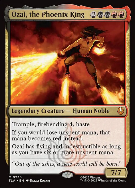 Ozai, the Phoenix King (TLA) (Foil) (#235)