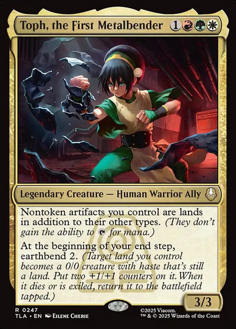 Toph, the First Metalbender (TLA) (Foil) (#247)