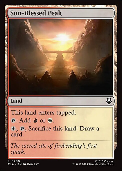 Sun-Blessed Peak (TLA) (Foil) (#280)
