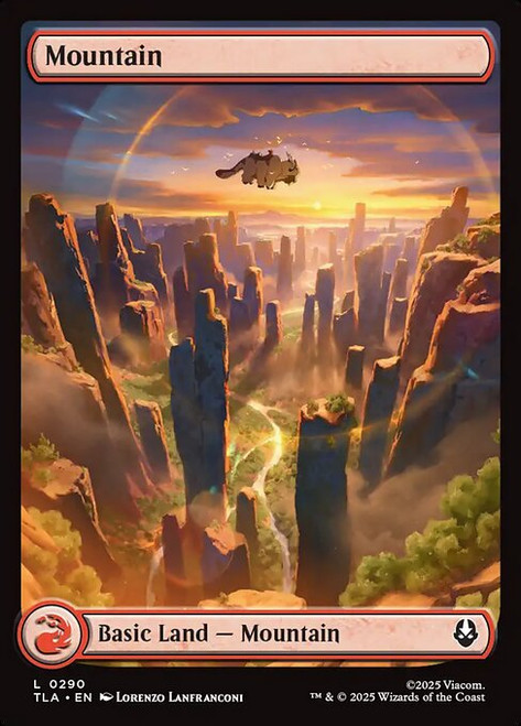Mountain (TLA) (Full Art) (#290)