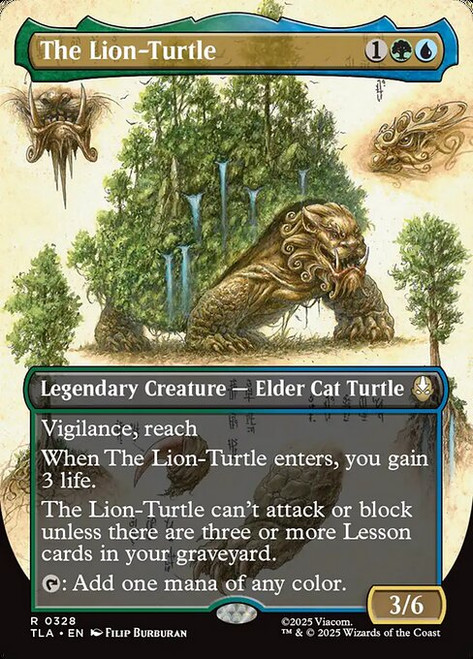 The Lion-Turtle (TLA) (Foil) (Borderless) (#328)