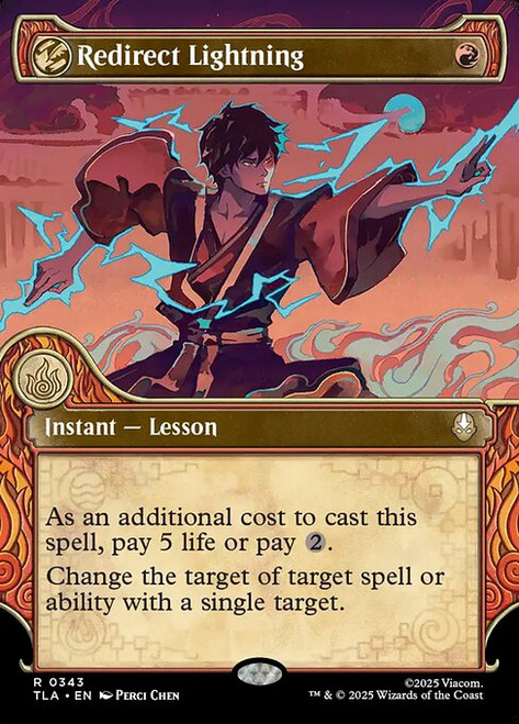Redirect Lightning (TLA) (Foil) (Showcase) (#343)