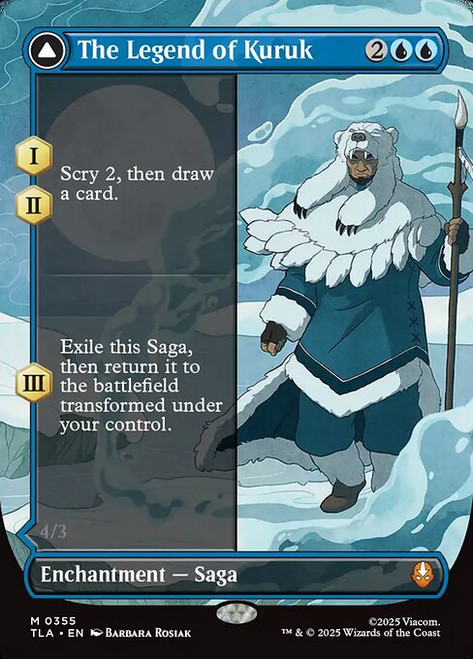 The Legend of Kuruk // Avatar Kuruk (TLA) (Foil) (Borderless) (#355)