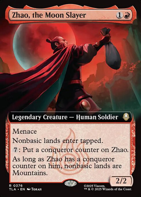 Zhao, the Moon Slayer (TLA) (Foil) (Extended Art) (#376)
