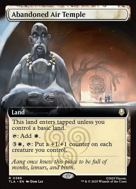 Abandoned Air Temple (TLA) (Foil) (Extended Art) (#386)
