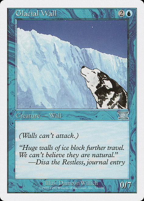 Glacial Wall (6ED) (#72)