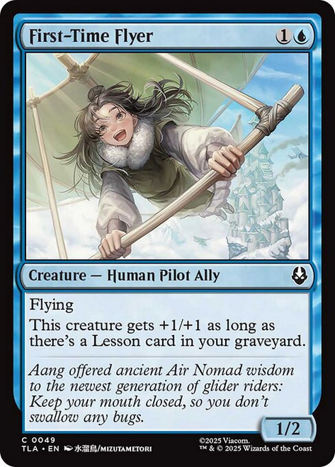 First-Time Flyer (TLA) (Foil) (#49)