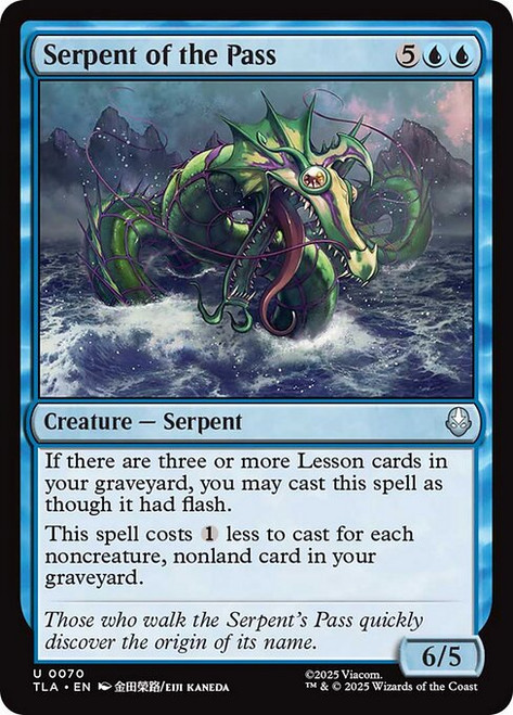 Serpent of the Pass (TLA) (Foil) (#70)