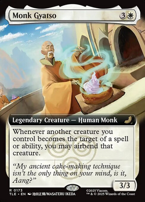Monk Gyatso (TLE) (Foil) (Extended Art) (#173)