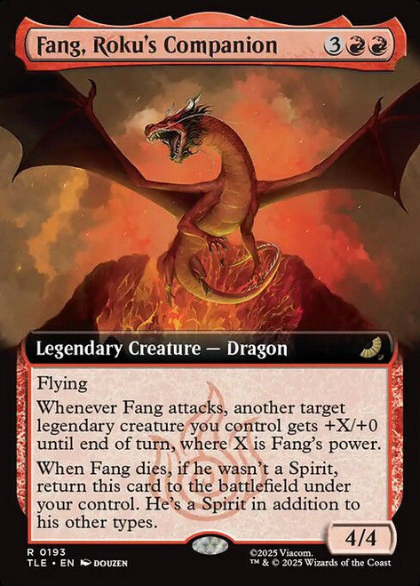 Fang, Roku's Companion (TLE) (Foil) (Extended Art) (#193)