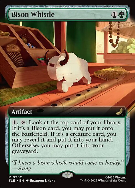 Bison Whistle (TLE) (Extended Art) (#202)