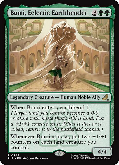 Bumi, Eclectic Earthbender (TLE) (Foil) (#248)