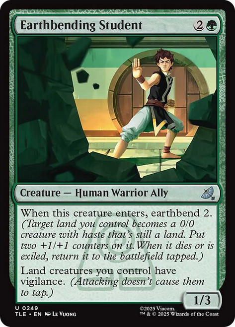 Earthbending Student (TLE) (Foil) (#249)