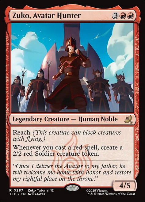 Zuko, Avatar Hunter (TLE) (#287)
