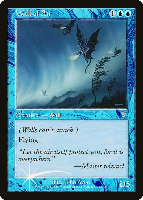 Wall of Air (7ED) (Foil) (#111★)