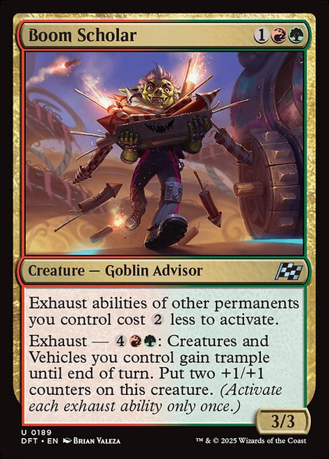 Boom Scholar (DFT) (Foil) (#189)