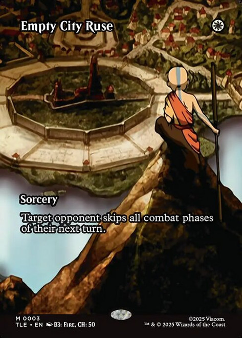 Empty City Ruse (TLE) (Foil) (Borderless) (#3)
