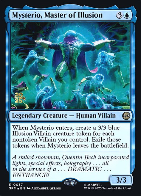 Mysterio, Master of Illusion (PSPM) (Foil) (#37s)