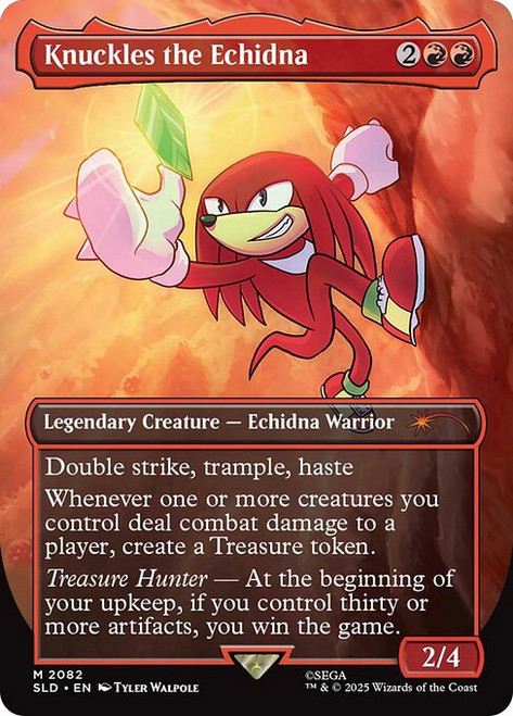 Knuckles the Echidna (SLD) (Borderless) (#2082)